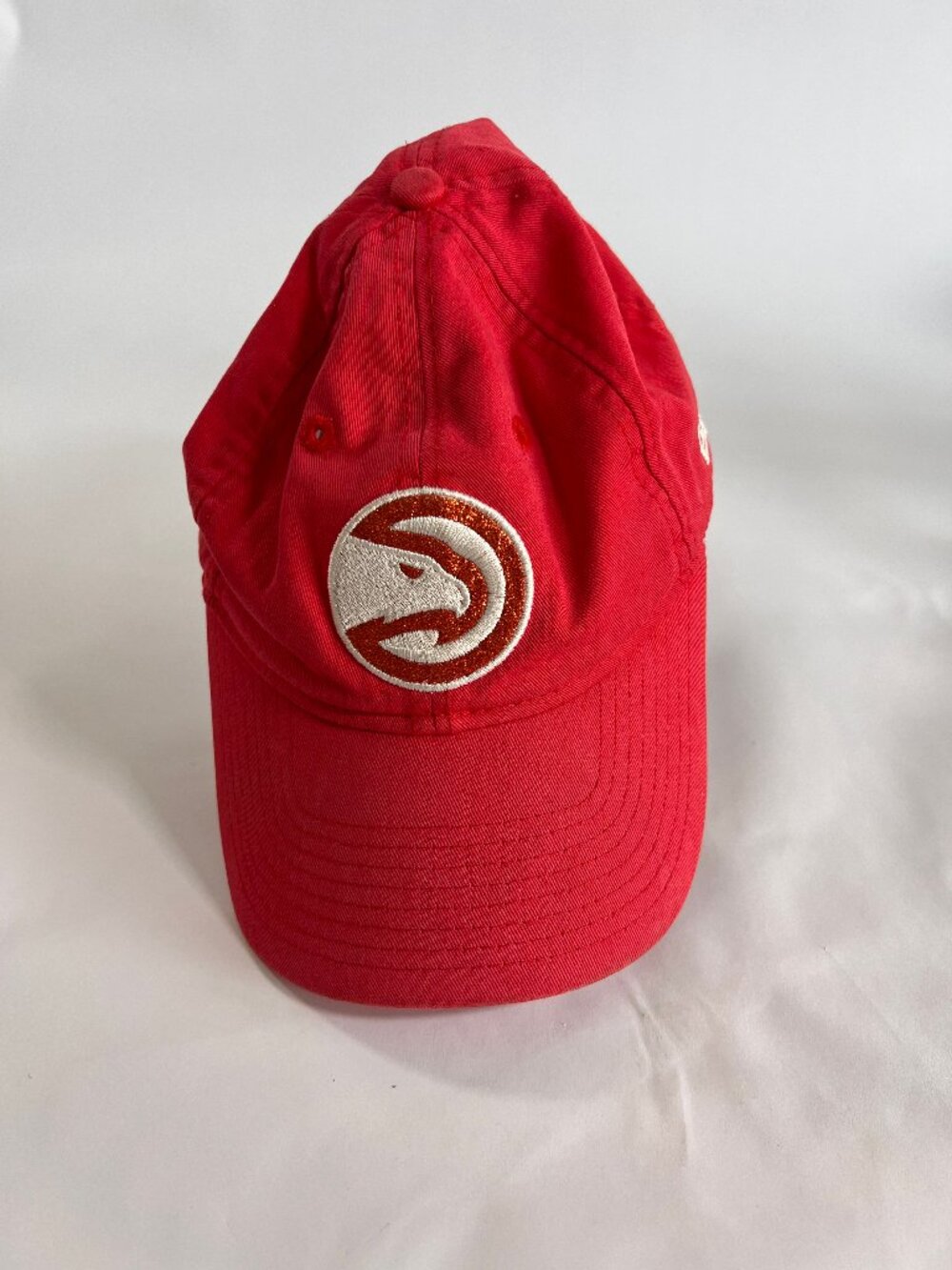 New Era 9TWENTY Atlanta Hawks Red Adjustable Strapback Dad Hat NBA